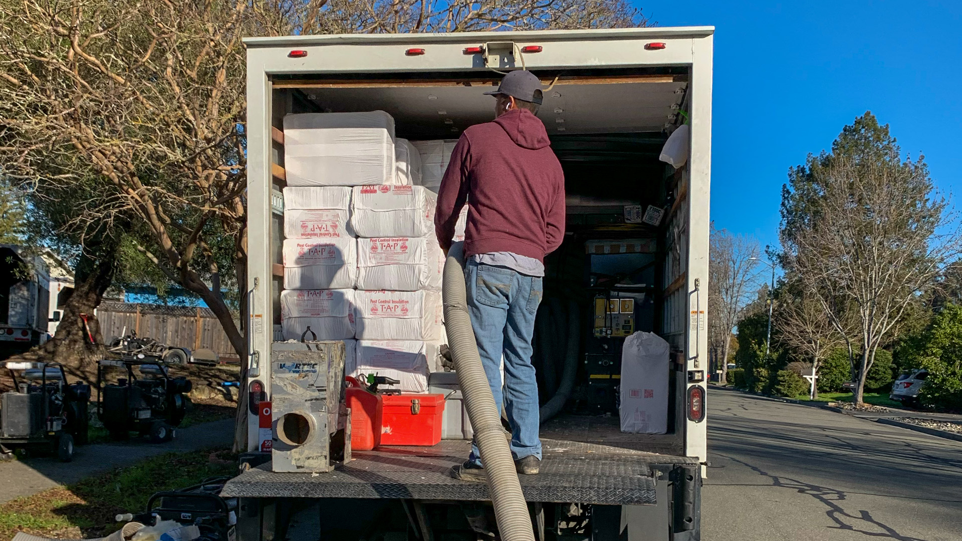 Santa Rosa Insulation Replacement job.