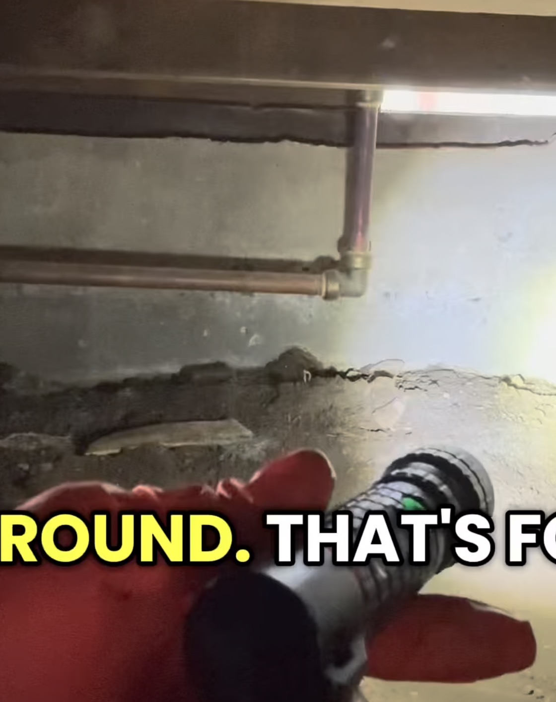 Crawlspace in Napa